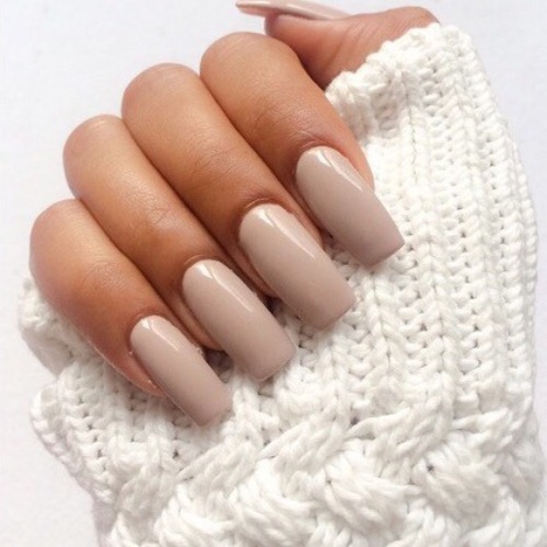Pink And White Acrylic Nails  Tumblr-7918