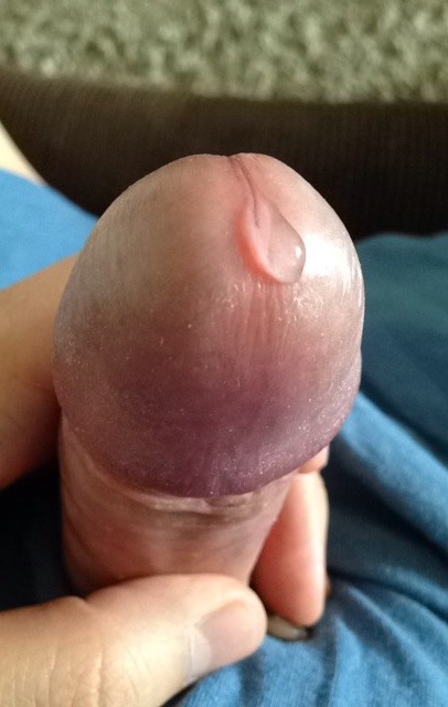 Precum dripping