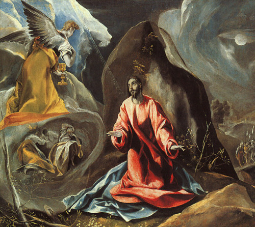 artist-elgreco:The Agony in the Garden, 1605, El GrecoMedium:...