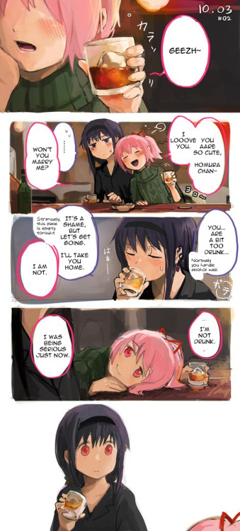 warireku:Adult MadoHomu - Madoka’s Birthday (Edit: fixed...