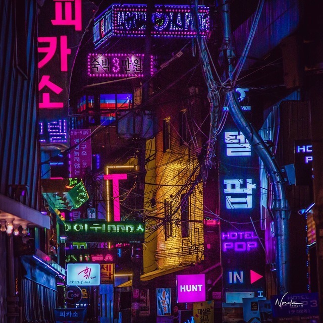 Noealz - Anime Cyberpunk Rain Photography — Cyberpunk Seoul www.youtube ...