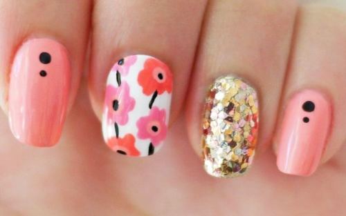 Flower Power Nail Designs on Tumblr - wide 3