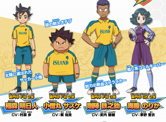 inazuma eleven ares characters age