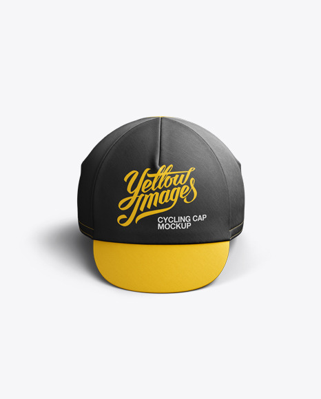 Download deSymbol — Cycling Cap Mockup - Front View Download Cycling...