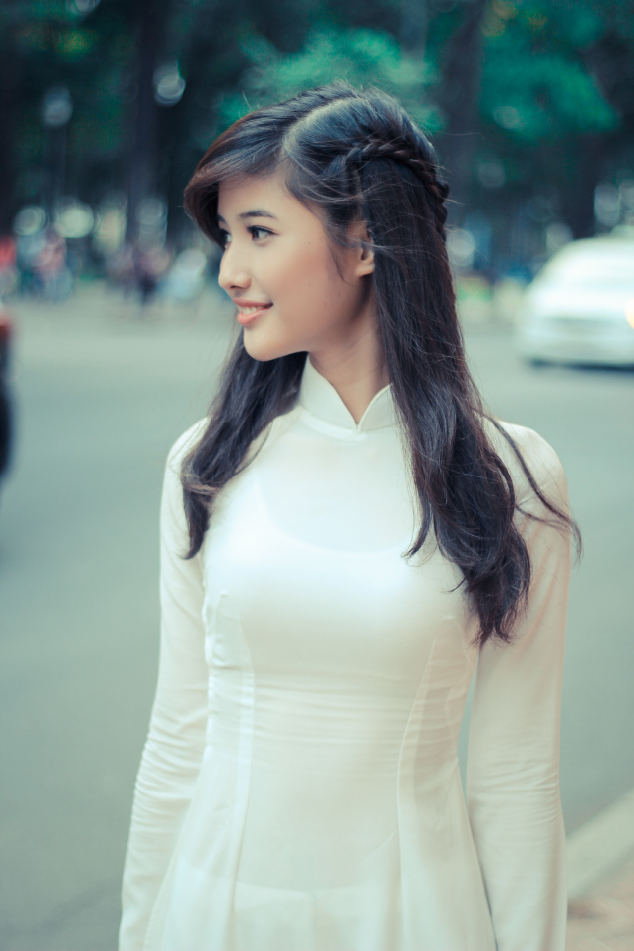 Cute girl, Vietnam beautiful girl, Girl Việt xinh, hot girl, ao dai