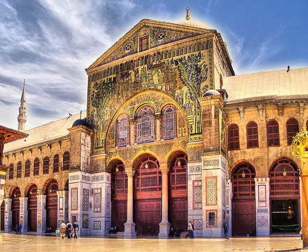 Great Mosque At Damascus, Syria. 705-715.... At Art Amendment