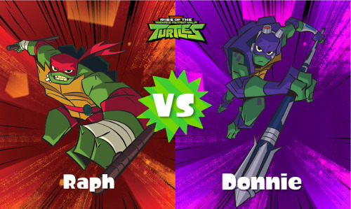 Raph vs. Donnie