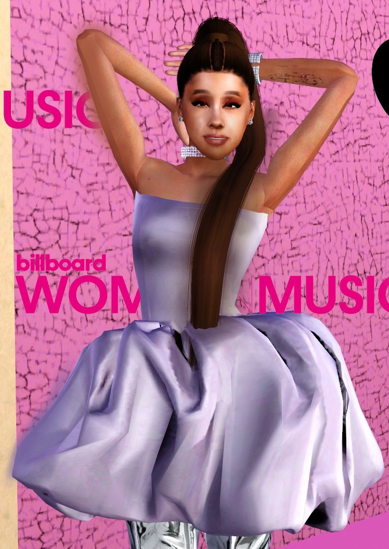 Ariana Grande Sim/Skin - The Sims 3 Download - SimsFinds.com