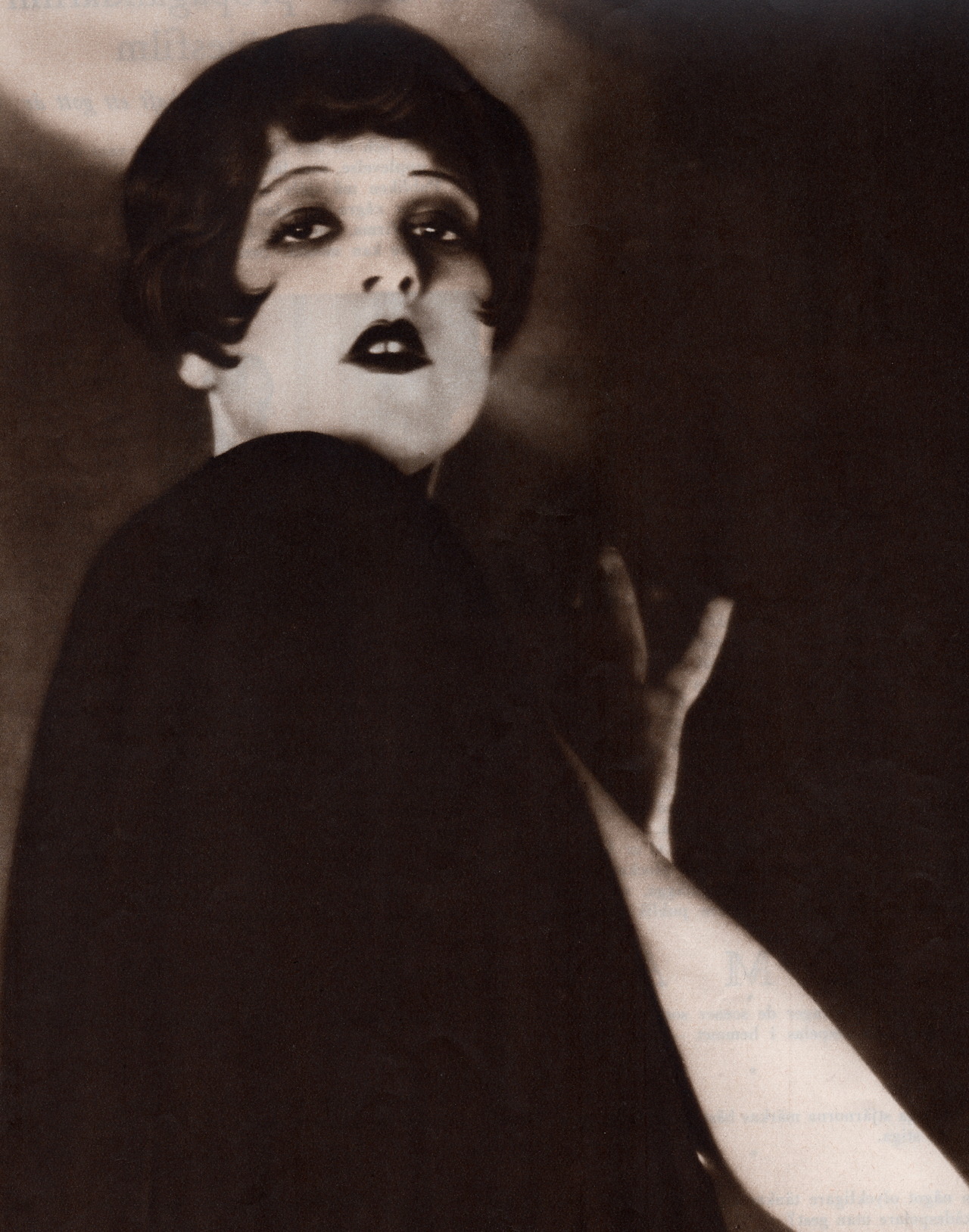 Vamps and Flappers — vampsandflappers:CLARA BOW - THE GOTHIC FEMME...