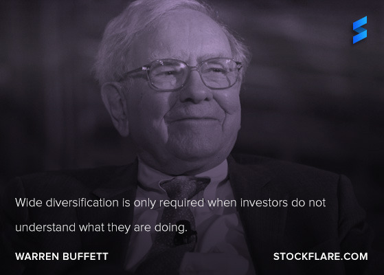 Stockflare Com Quote From Warren Buffett Wide Diversification Is - quote from warren buffett wide diversification is only required when investors do not