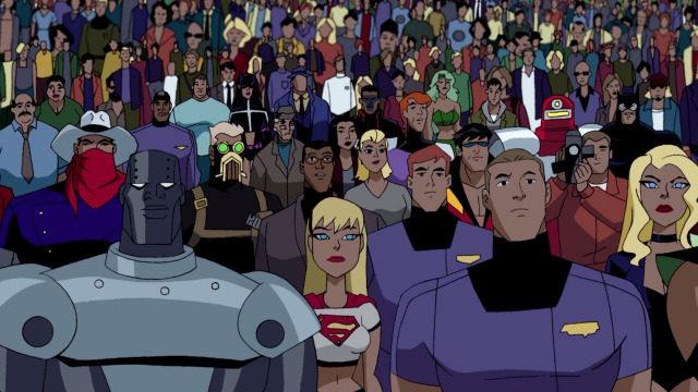 CBS Presents This Program in Color - Justice League Unlimited, “Divided ...