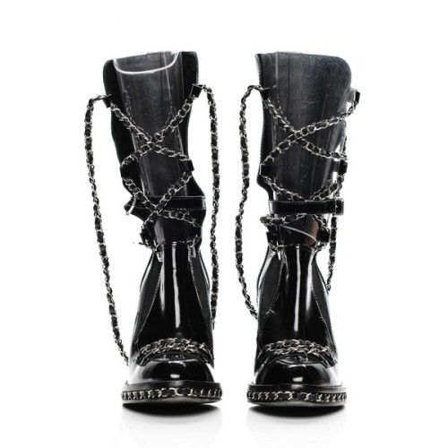 chanel boots on Tumblr