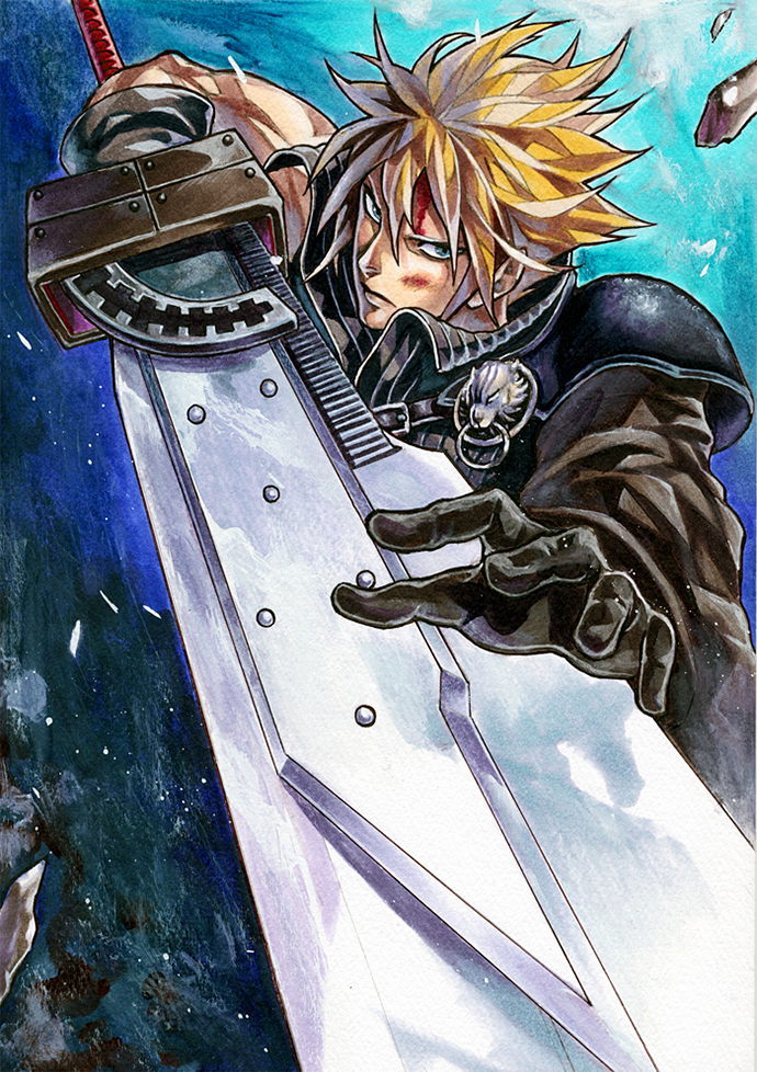 Final Fantasy FanZ - Cloud Strife (Buster Sword) - Final Fantasy 7...