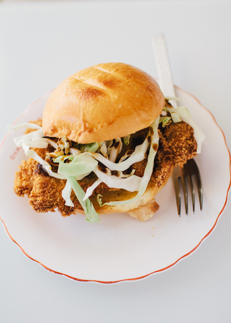 Guyslikefood.com — everythingwithwasabi: Chicken Katsu Burger