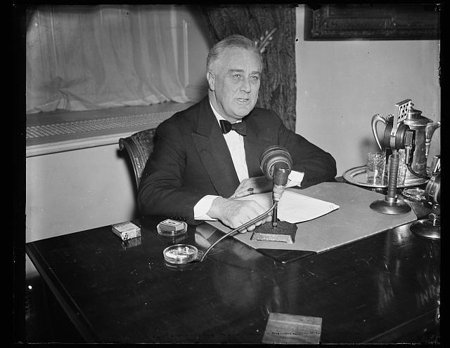 American Experience, President Franklin Delano Roosevelt is pictured...