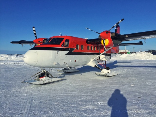 The Passion Of The Skies — centreforaviation: Twin Otter on wheel ski’s ...