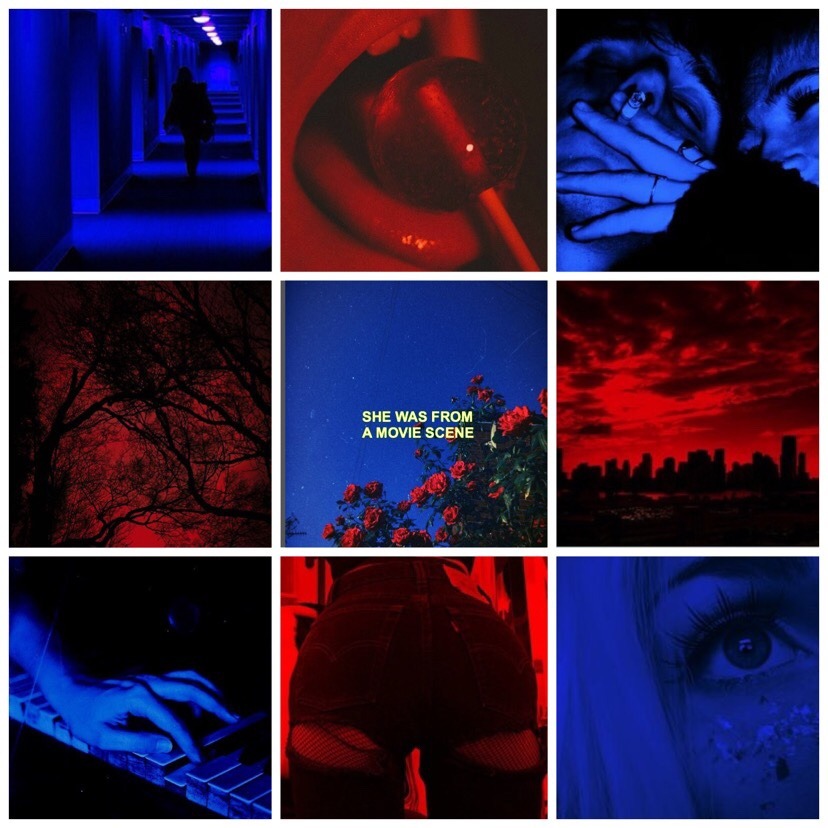 Red And Blue Aesthetic Tumblr.