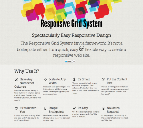 Responsive Grid System