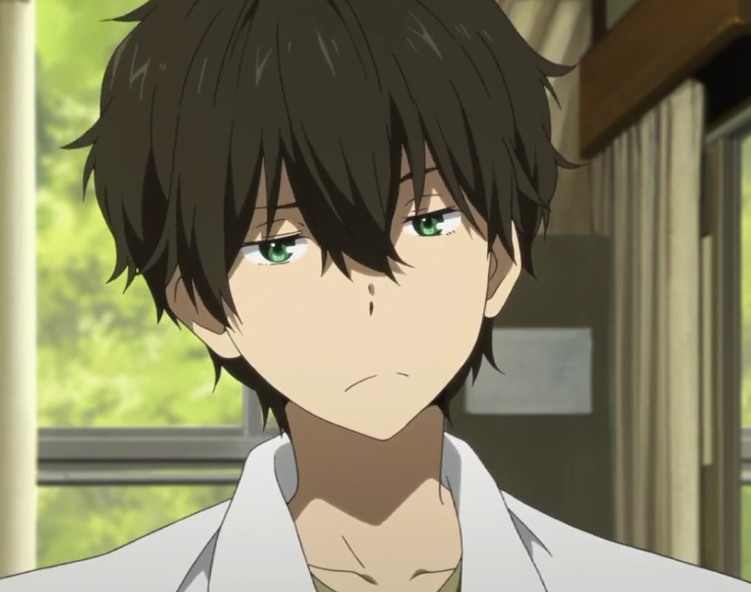 Oreki Houtarou, icons. like / reblog if you save. - bri