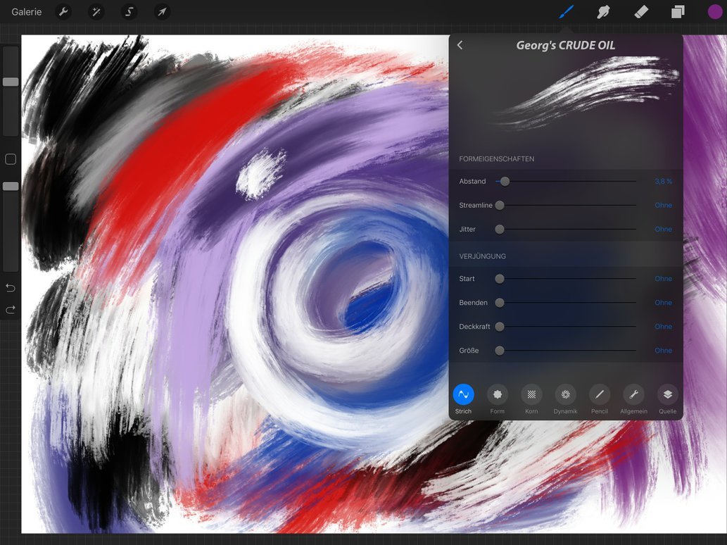 free oil paint brushes for procreate