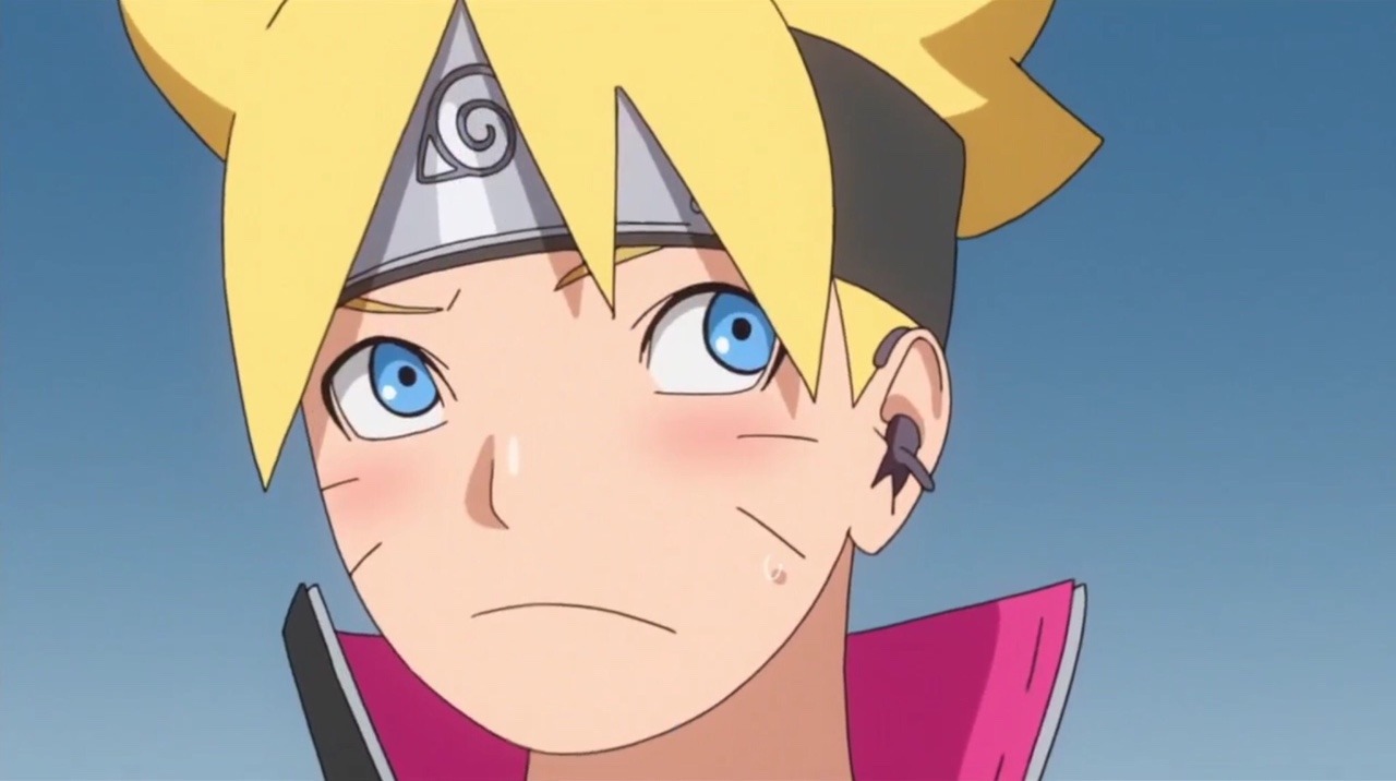 Image result for boruto blushing