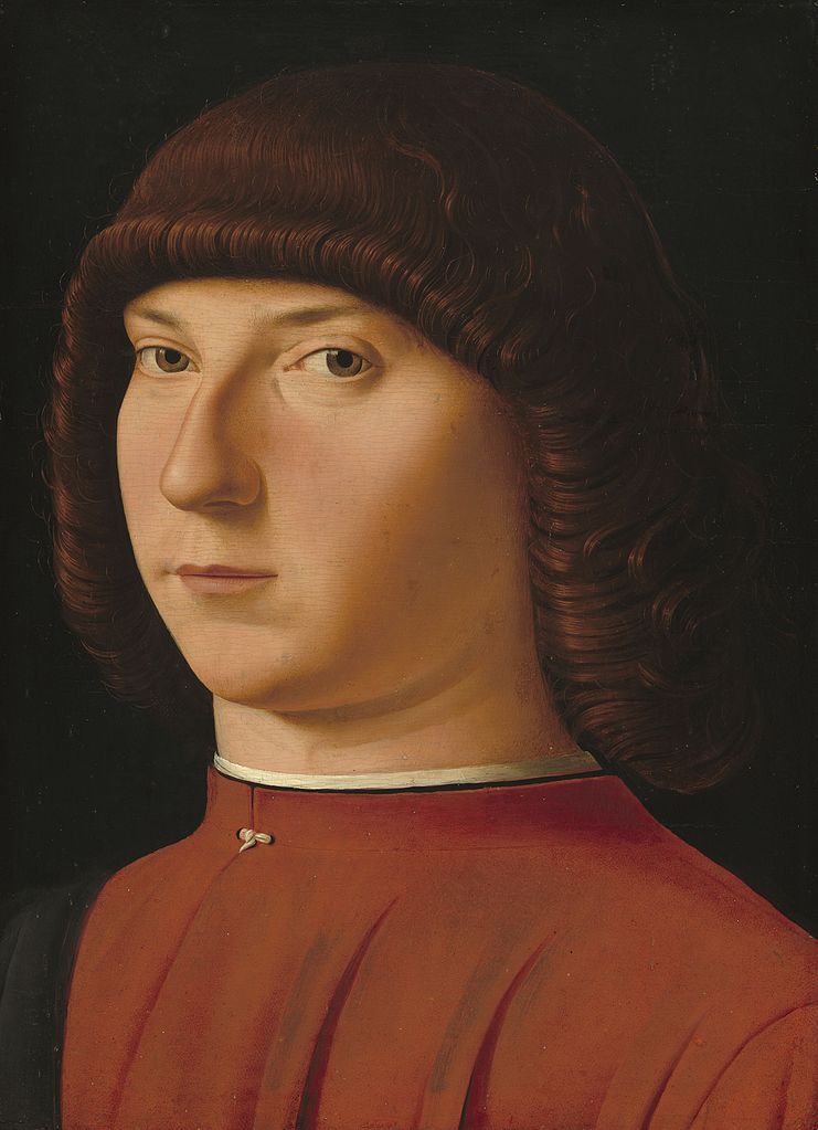 Attributed to Antonello da Messina - Portrait of a Young Man. 1475 - 1480