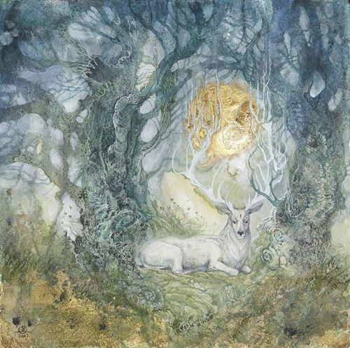 shadowscapes-stephlaw:“Coda” from my Stag sonata cycle series...