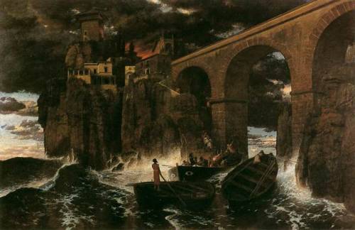 loumargi:Arnold Bocklin attack by pirates