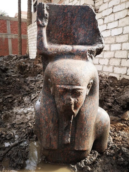 Egypt unearths Rare Ka Statue of King Ramesses II...