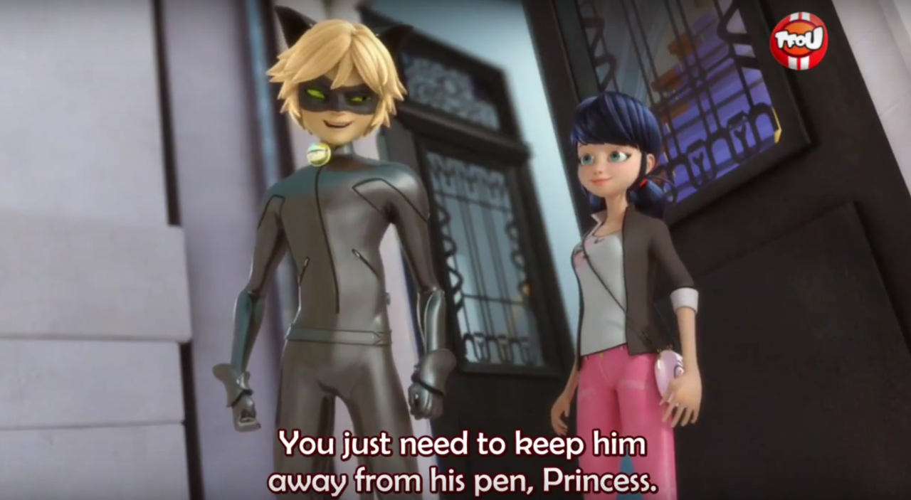 Miraculous Kitty Chat When Does Chat Call Marinette