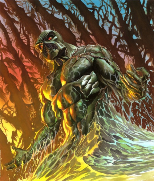 spaceshiprocket:Swamp Thing by Alex Ross