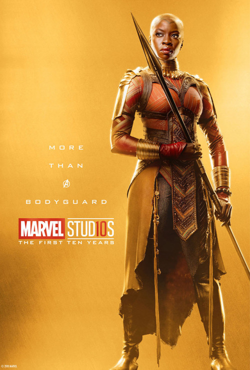 captainpoe:Marvel Female Character 10 Year Posters