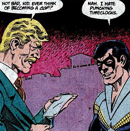 theflyingwonder:Batman #438Dick, you little liar 