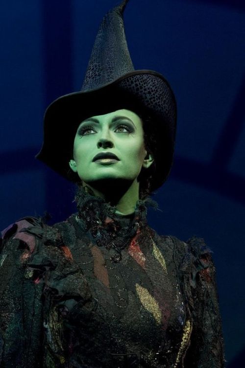 There has been literally zero times where Elphaba has red...