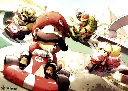 thirstygrunt:Mario Kart