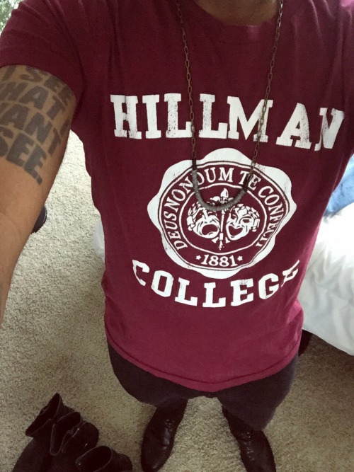 hillman college shirt a different world