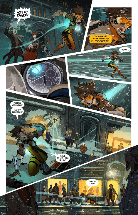 geekcomics:Overwatch #10 Reflections