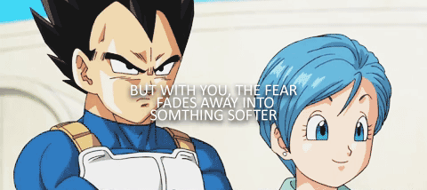 bulma-briefly:– because of you // abby s.