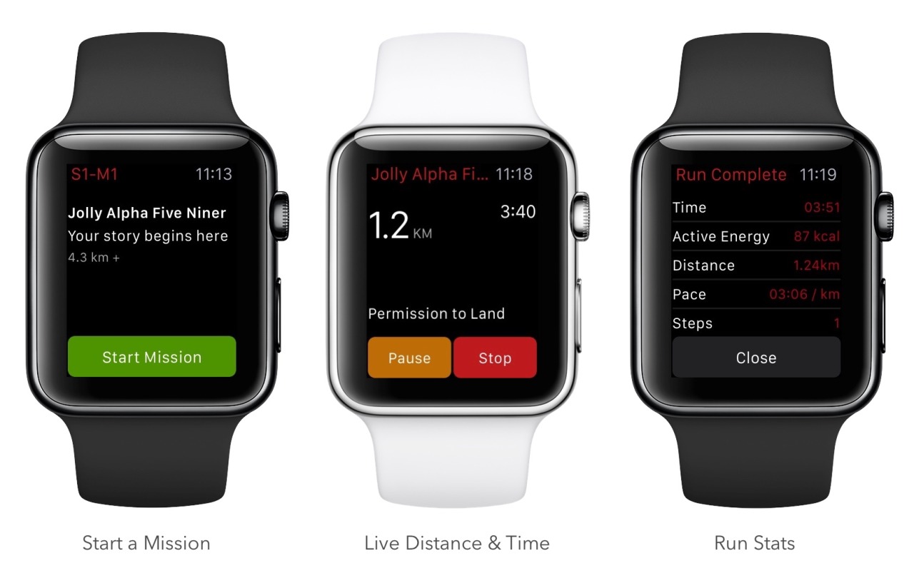 zombies run on apple watch