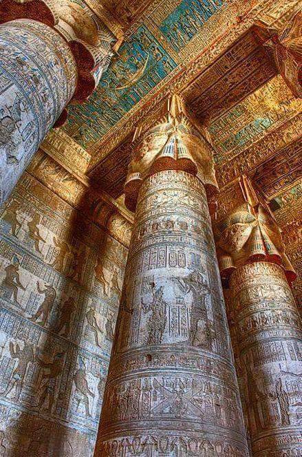 ancientorigins:Temple of Hathor, Dandra