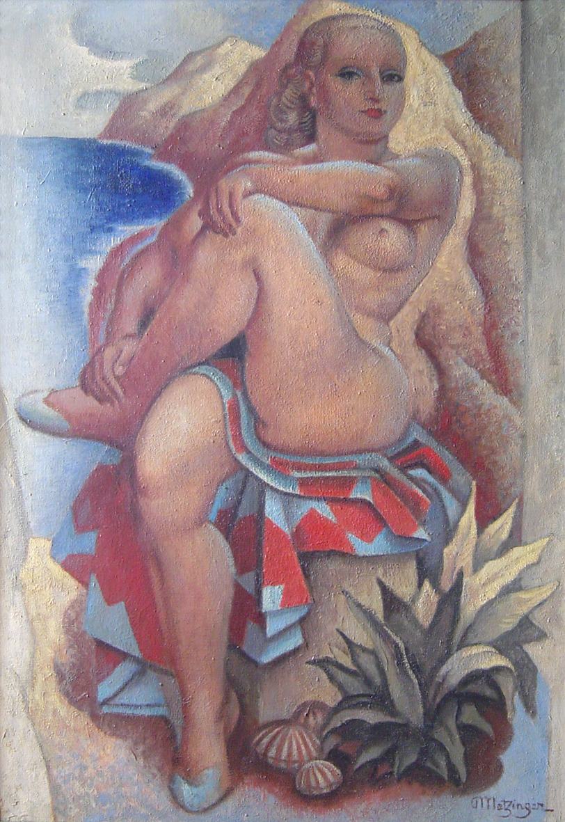 artist-metzinger:
“La Baigneuse, (Nu), 1937, Jean Metzinger
”