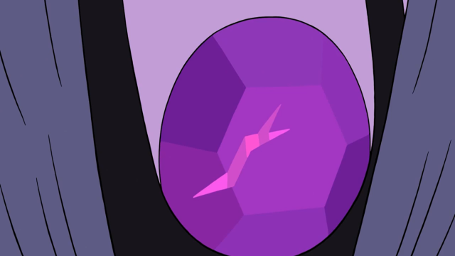 steven universe amethyst gem cracked