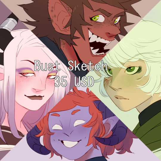 Commissions are officially open again folks! I recently had to (unexpectedly) move again so I’ve got some extra expenses to...