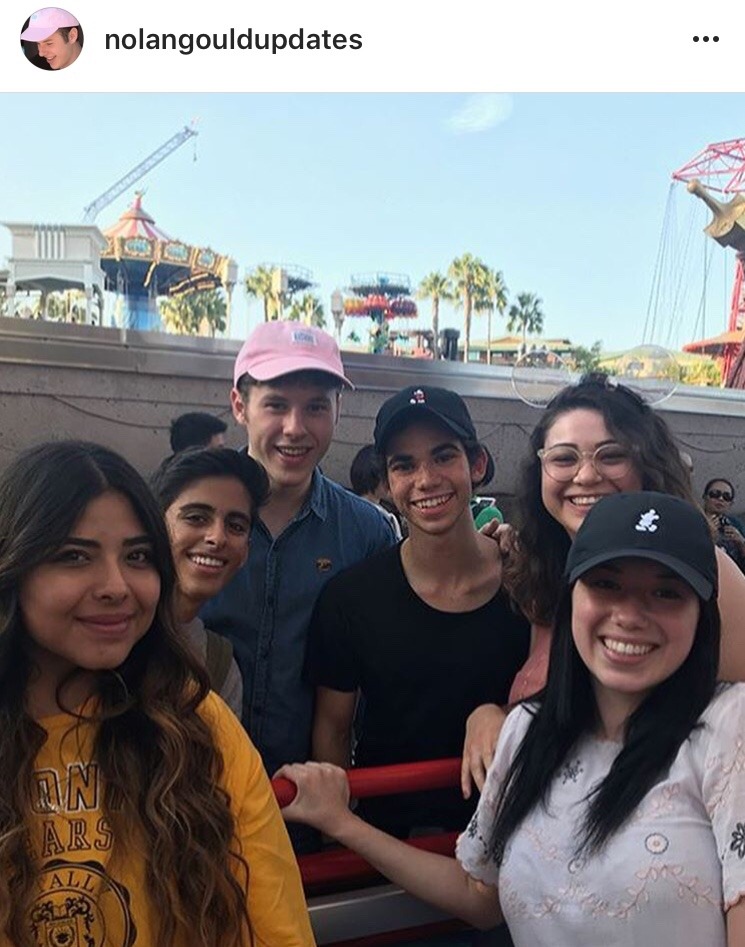 Lets All Remember Together — Cameron Boyce with fans in the wild