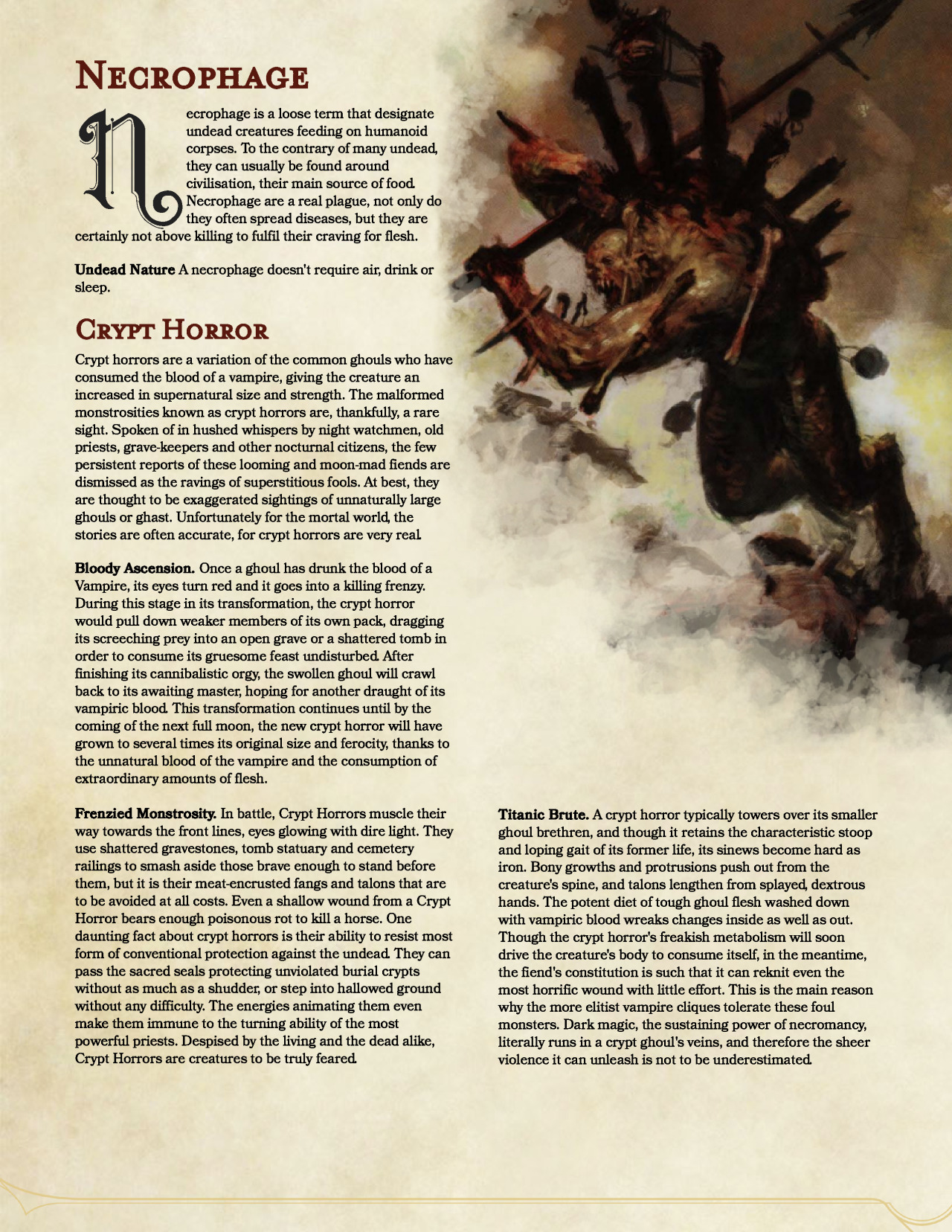 DnD 5e Homebrew — Book of Beautiful Horrors by Regerem
