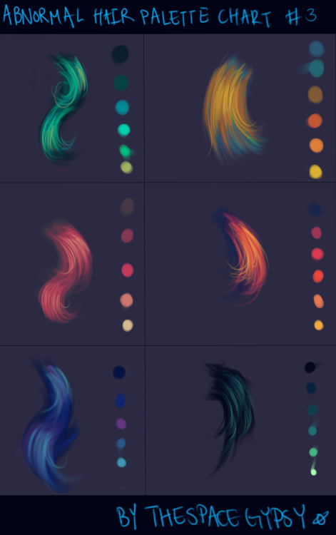 help-me-draw • Hair palettes by StarshipSorceress (AKA...