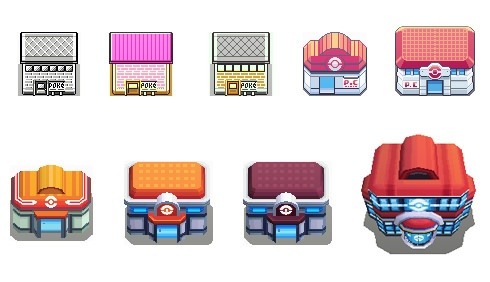 retrogamingblog:The evolution of the Pokemon Center