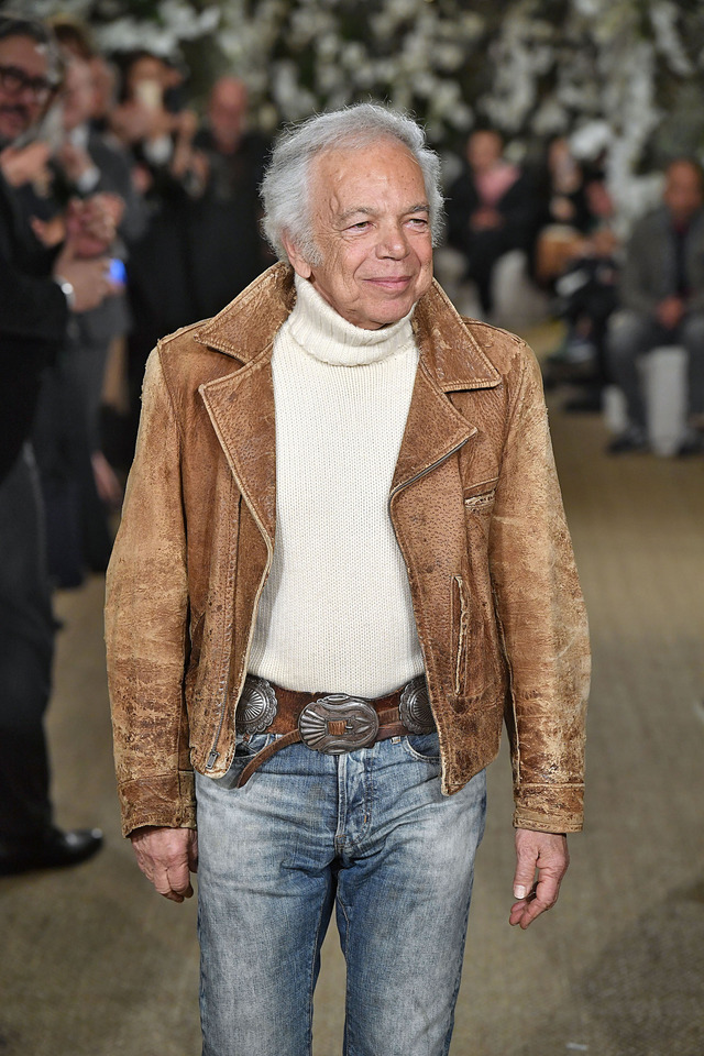 CR Fashion Book — Ralph Lauren takes a bow at his second see-now,...