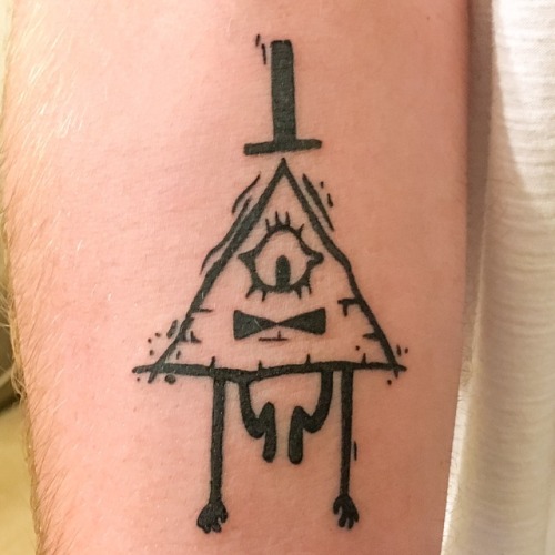 bill cipher tattoo