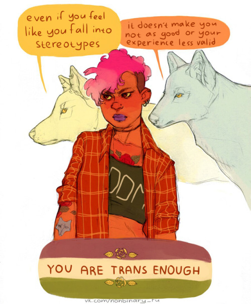 howling-wizard:For all the wonderful non-binary trans...